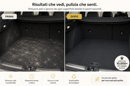 LevaPelo™ | Zero Peli in un Solo Gesto
